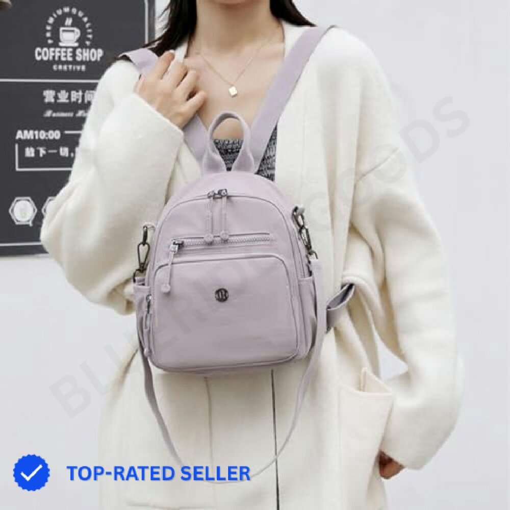 Stylish Mini Backpack Lightweight Waterproof Prep… - image 7